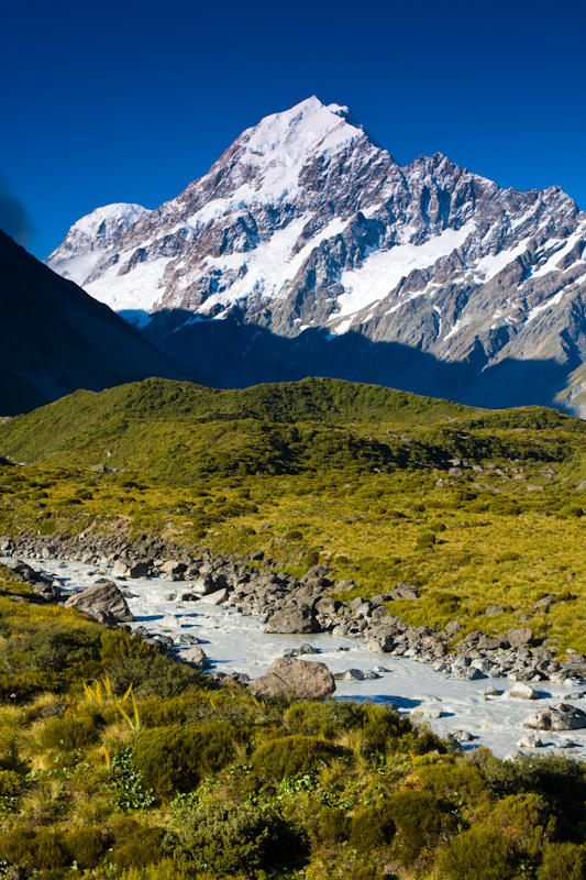 Aoraki/Mount Cook Above Hooker River